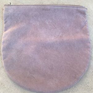Large Baggu Suede Pouch